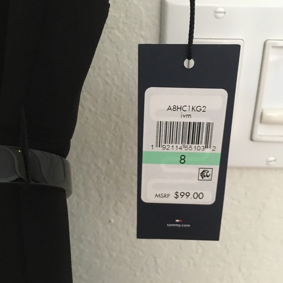 🎉3xHP🎉 Tommy Hilfiger Dress With Belt NWT - Picture 7 of 10